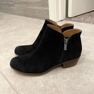 Lucky ankle boots black size 7